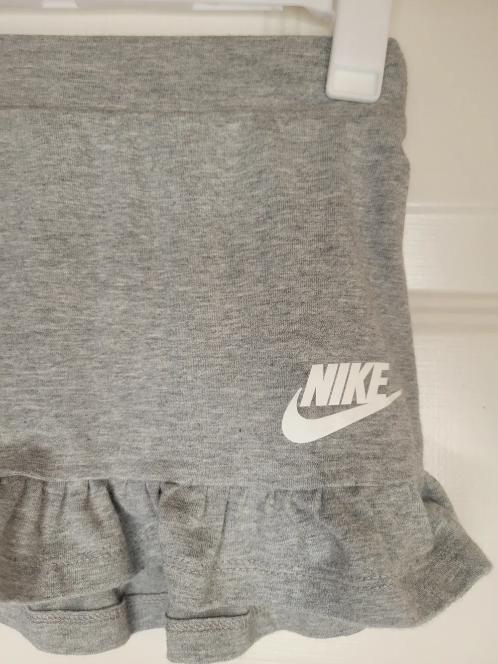 Nike Girls' Gray Ruffle Skort